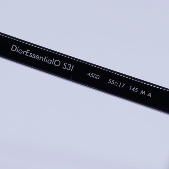 Dior DIORESSENTIALO S3I 4500 Eyeglasses Transparent Grey 55mm Square Frame - Picture 8 of 10